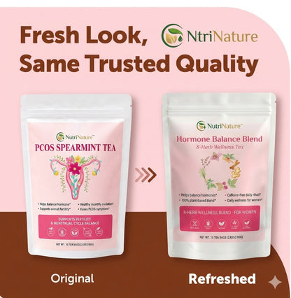 NutriNature Hormone Balance Blend — 8-Herb Wellness Tea