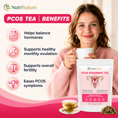NutriNature Hormone Balance Blend — 8-Herb Wellness Tea