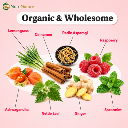 NutriNature Hormone Balance Blend — 8-Herb Wellness Tea