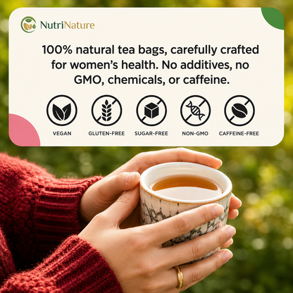 NutriNature Hormone Balance Blend — 8-Herb Wellness Tea