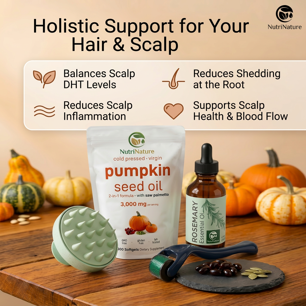 Crown Restoration Ritual — 4-Step PCOS Hair Recovery Bundle