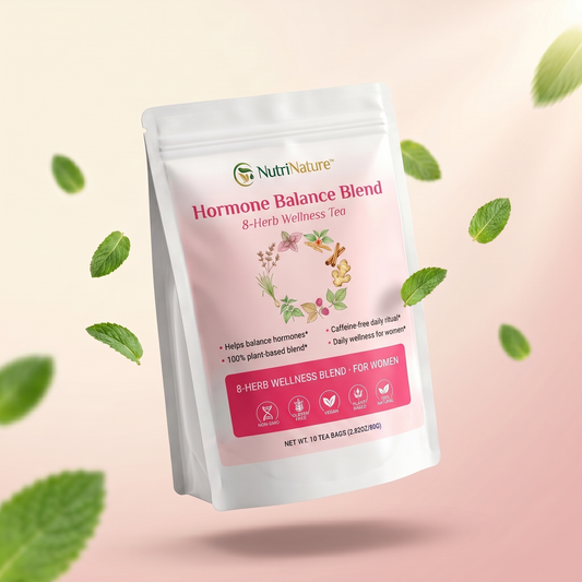 NutriNature Hormone Balance Blend — 8-Herb Wellness Tea