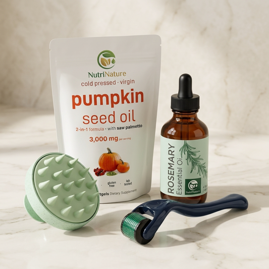 Crown Restoration Ritual — 4-Step PCOS Hair Recovery Bundle